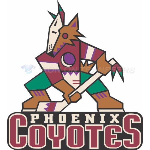 Phoenix Coyotes Iron-on Stickers (Heat Transfers)NO.291